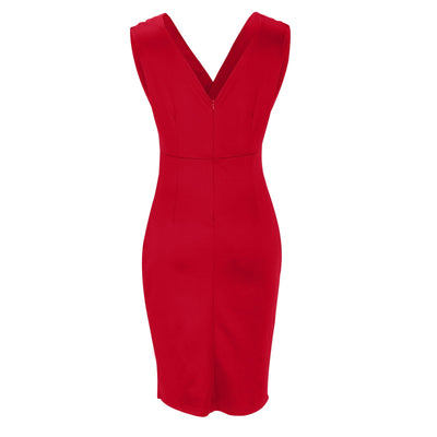 Elysia™ | Fluid Grace Midi Gown