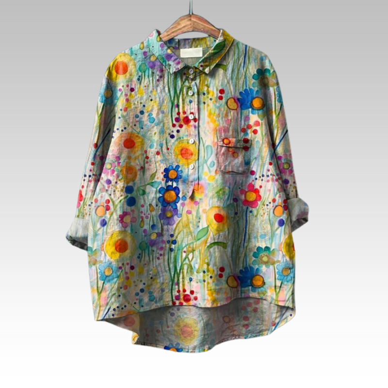 Elowyn™ | Timeless Silk Blouse
