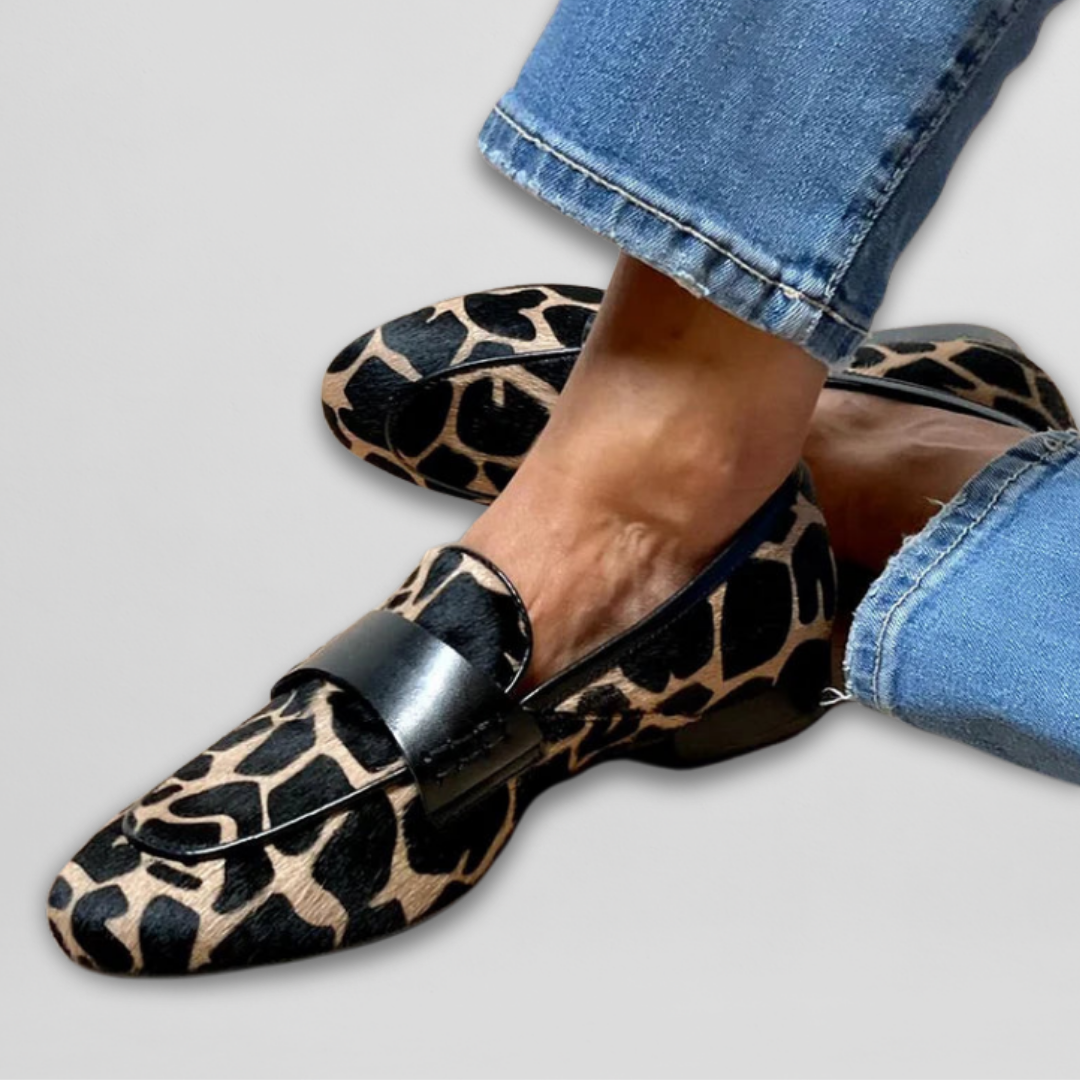 Elysion™ | Luxe Animal-Print Loafer