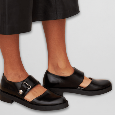 Elysia™ | Enchanted Mary Janes with Gilded Closure