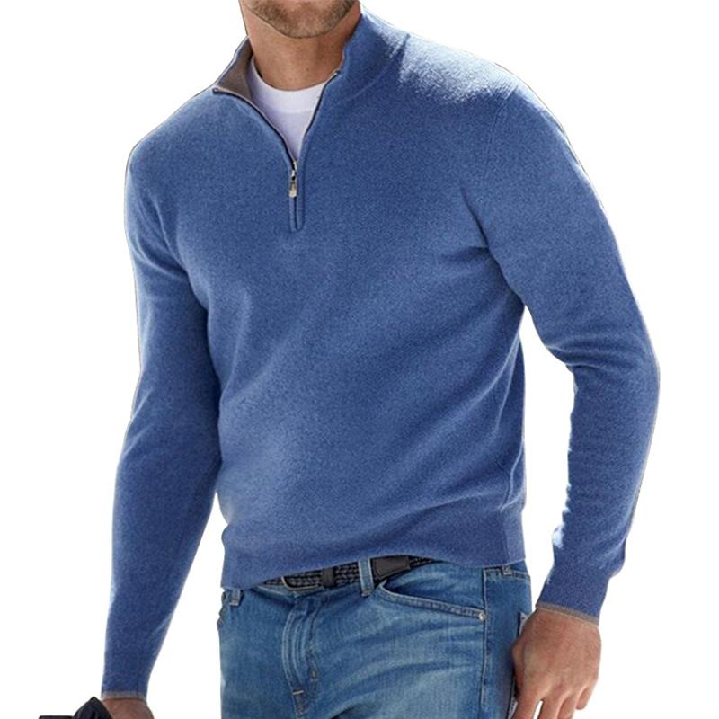 Ethan - Gezellige Wol Gebreide Trui
