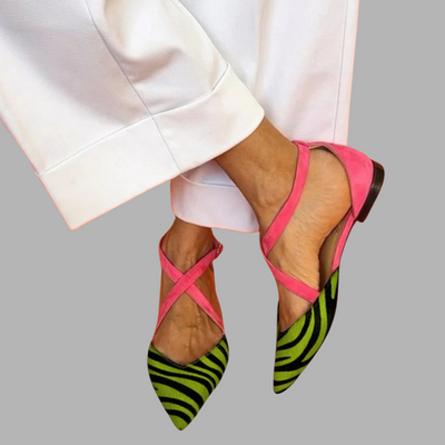 Elowen™ | Elegant Ballerina Flats avec Straps