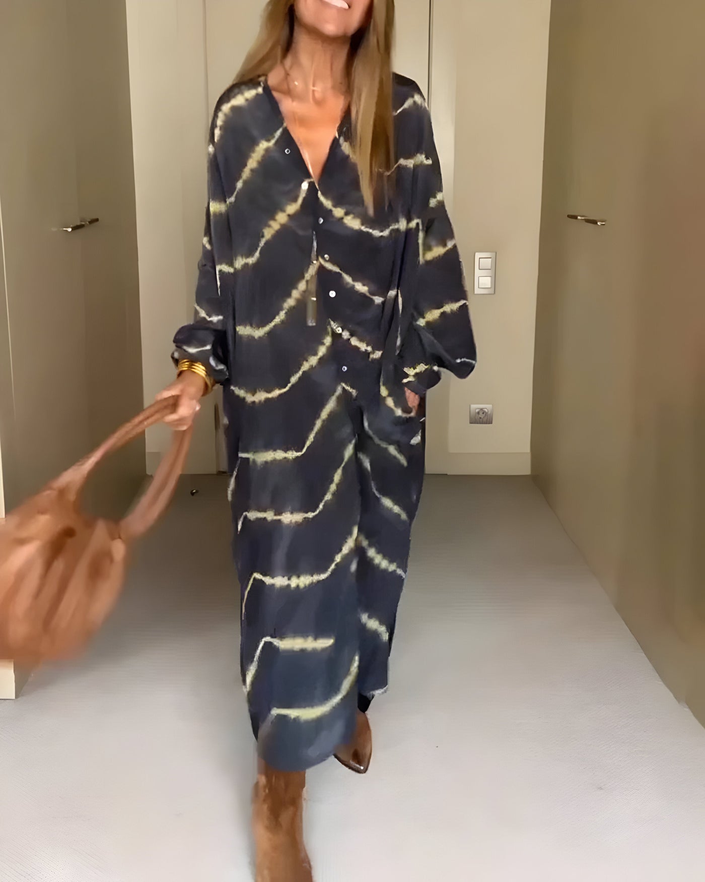 Eva™ | Gestreepte jurk