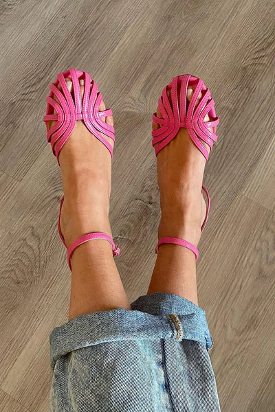 Aurelia Vinta™ | Woven Elegance Sandals