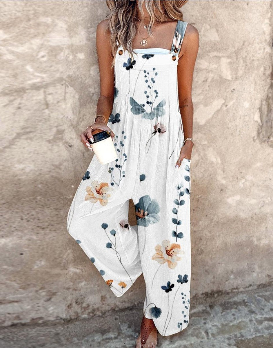 Christine™ | Jumpsuit met bloemenprint