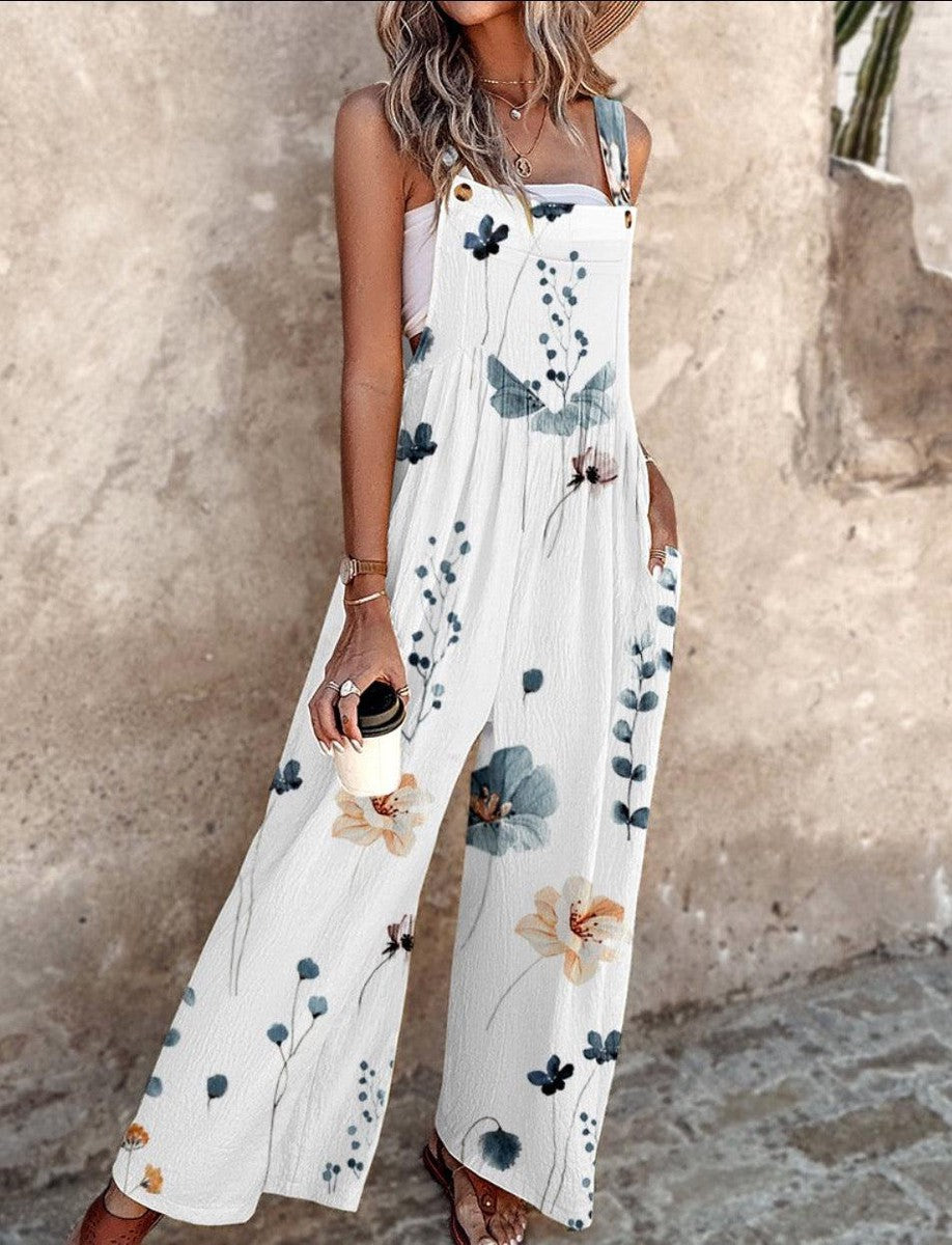 Christine™ | Jumpsuit met bloemenprint