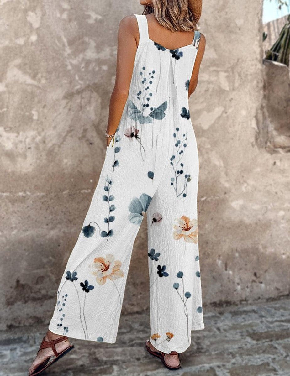 Christine™ | Jumpsuit met bloemenprint