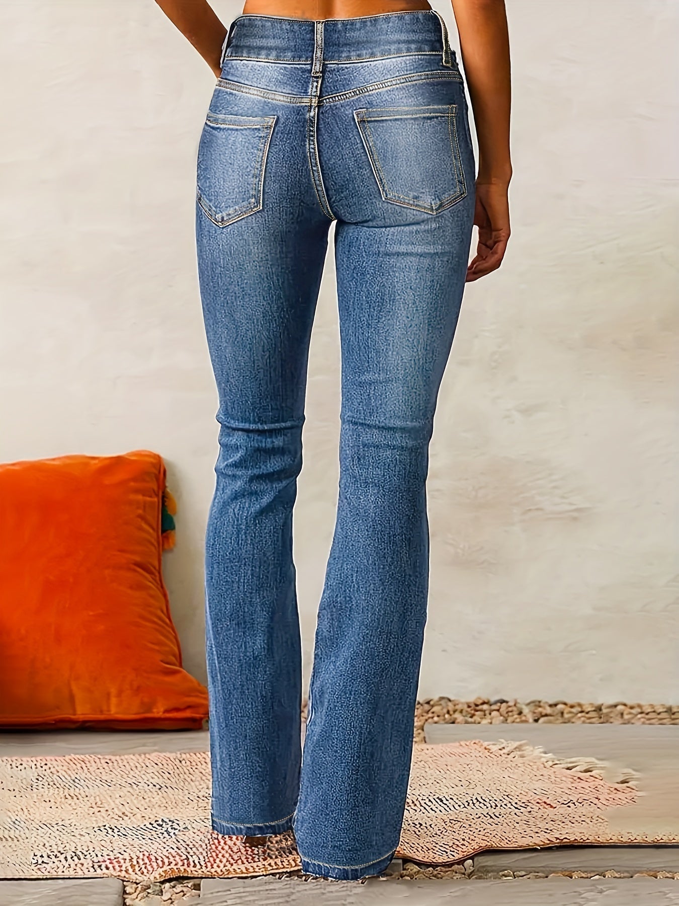 Raventa® | Hoge Taille Flared Jeans