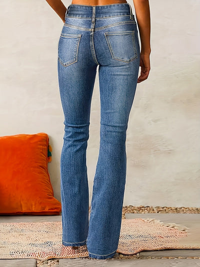 Raventa® | Hoge Taille Flared Jeans