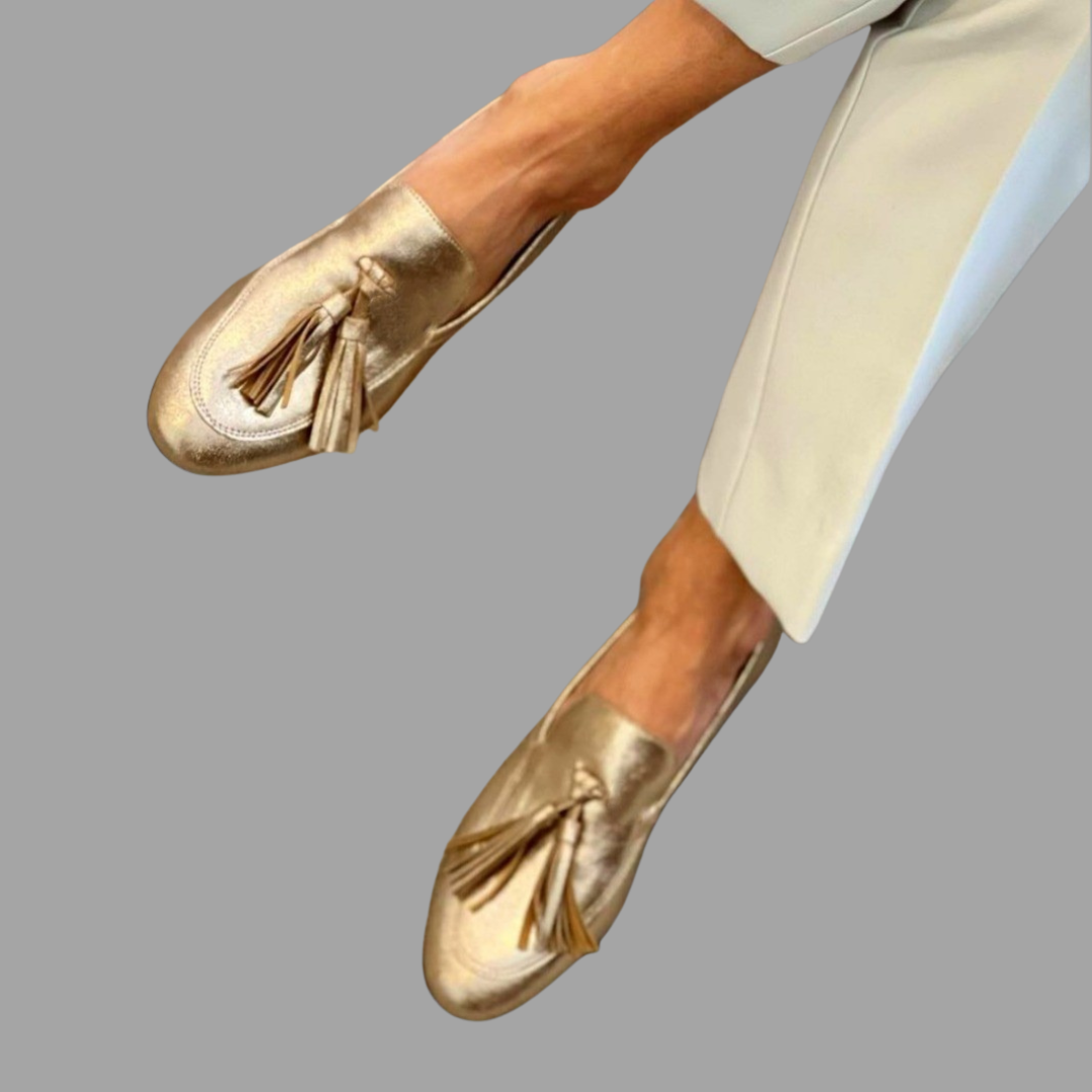Elysara™ | Luxe Aurous Loafer for Timeless Elegance and Comfort