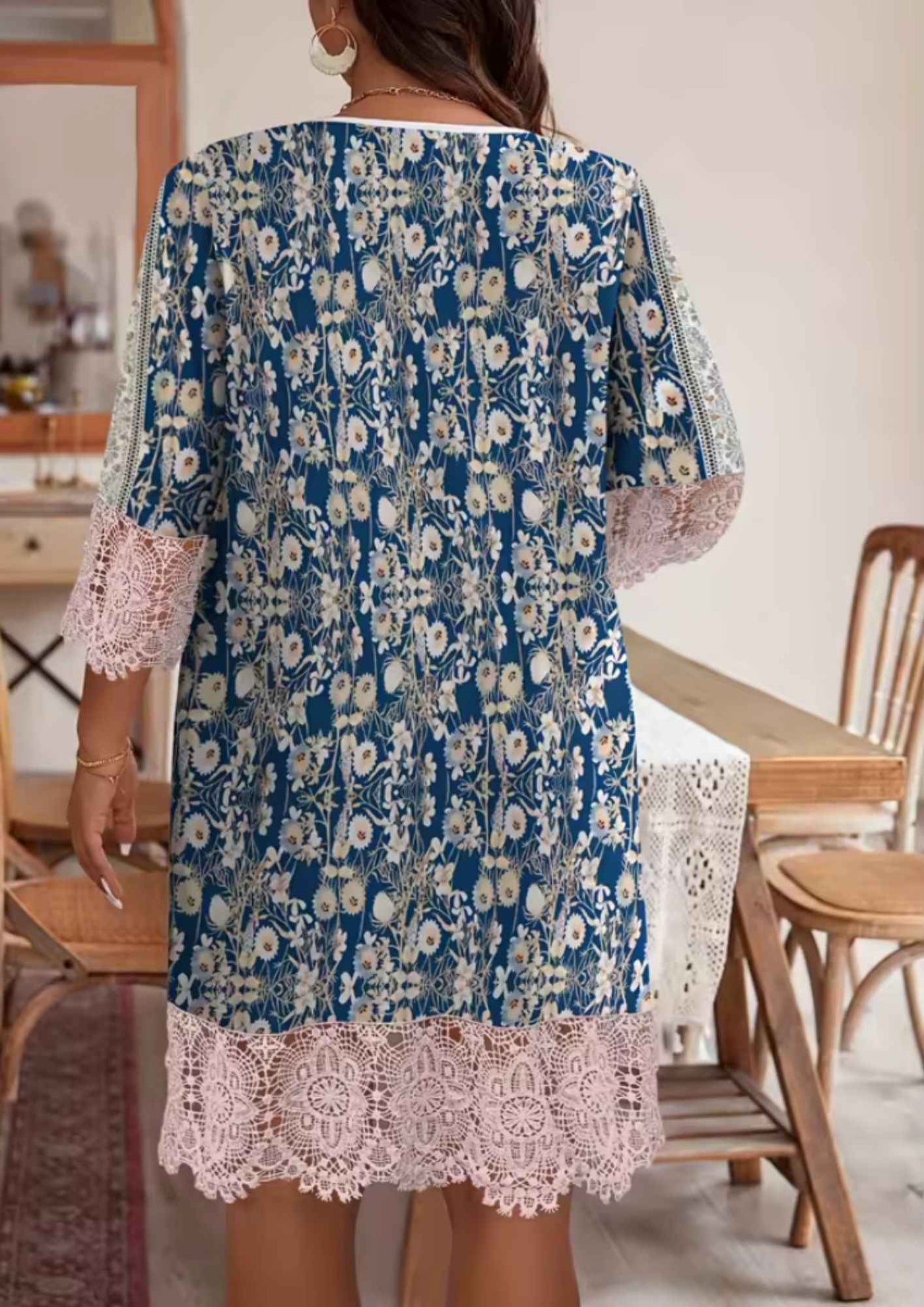 Jurk met bloemenprint