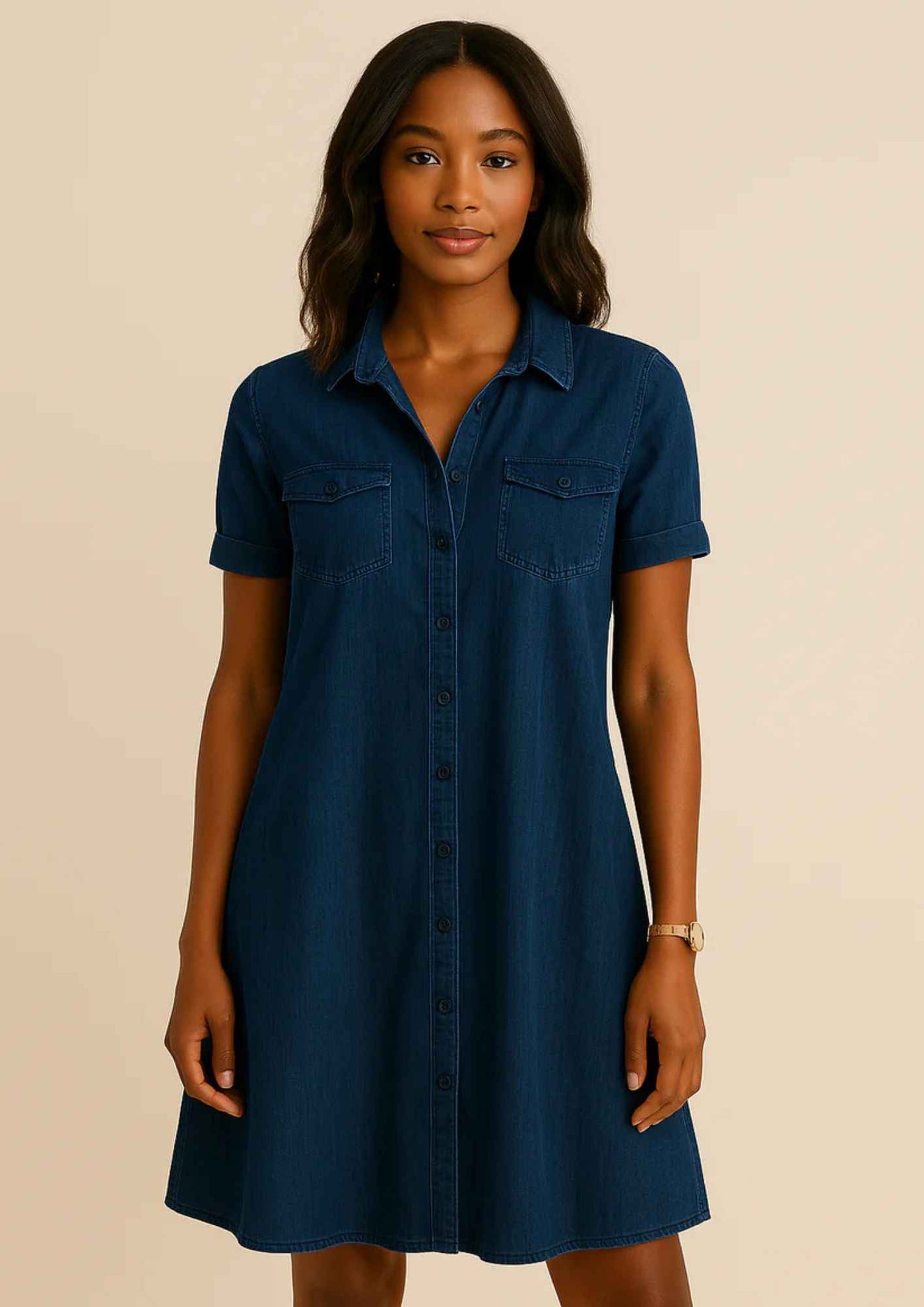 EasyFit Denim Jurk