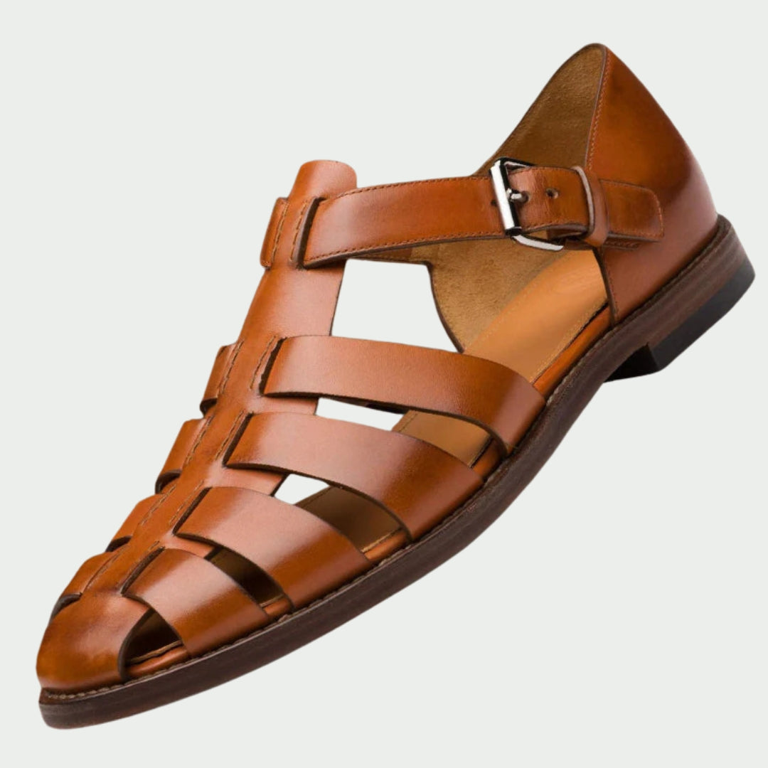 Elyndor™ | Premium Leather Sandals for Men