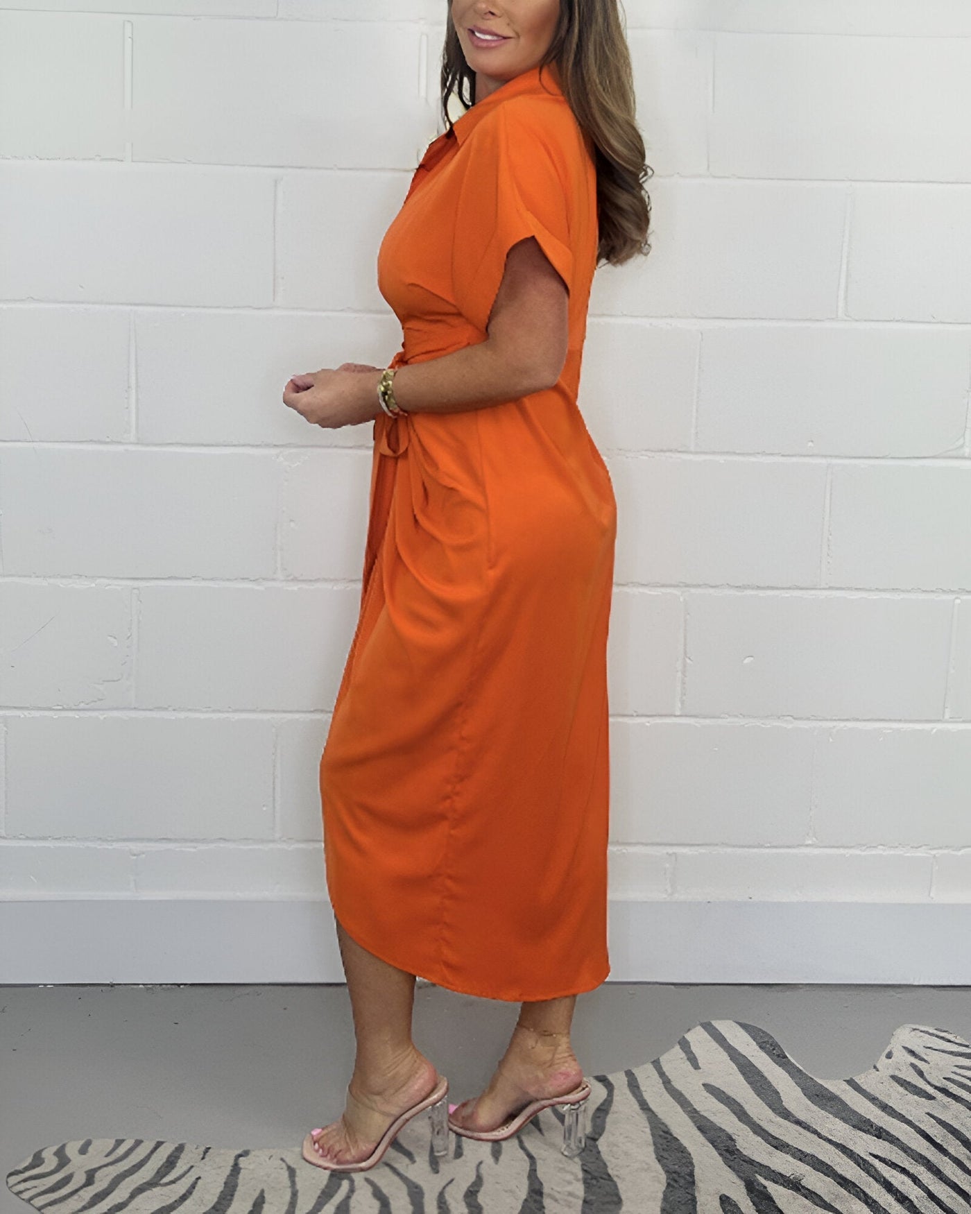 Laura™ | Elegant Geplooide Jurk