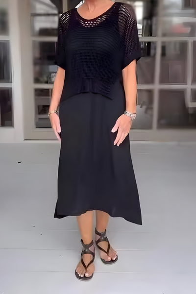Elara™ | Zomerse Maxi Jurk Met Vloeiende Rokken