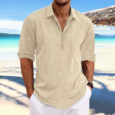 Robert - Lange Mouwen Losse-Fit Shirt