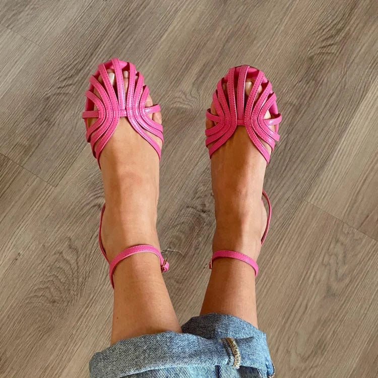 Aurelia Vinta™ | Woven Elegance Sandals