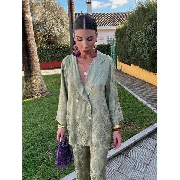 Eloise | Elegante Jacquard Blazer