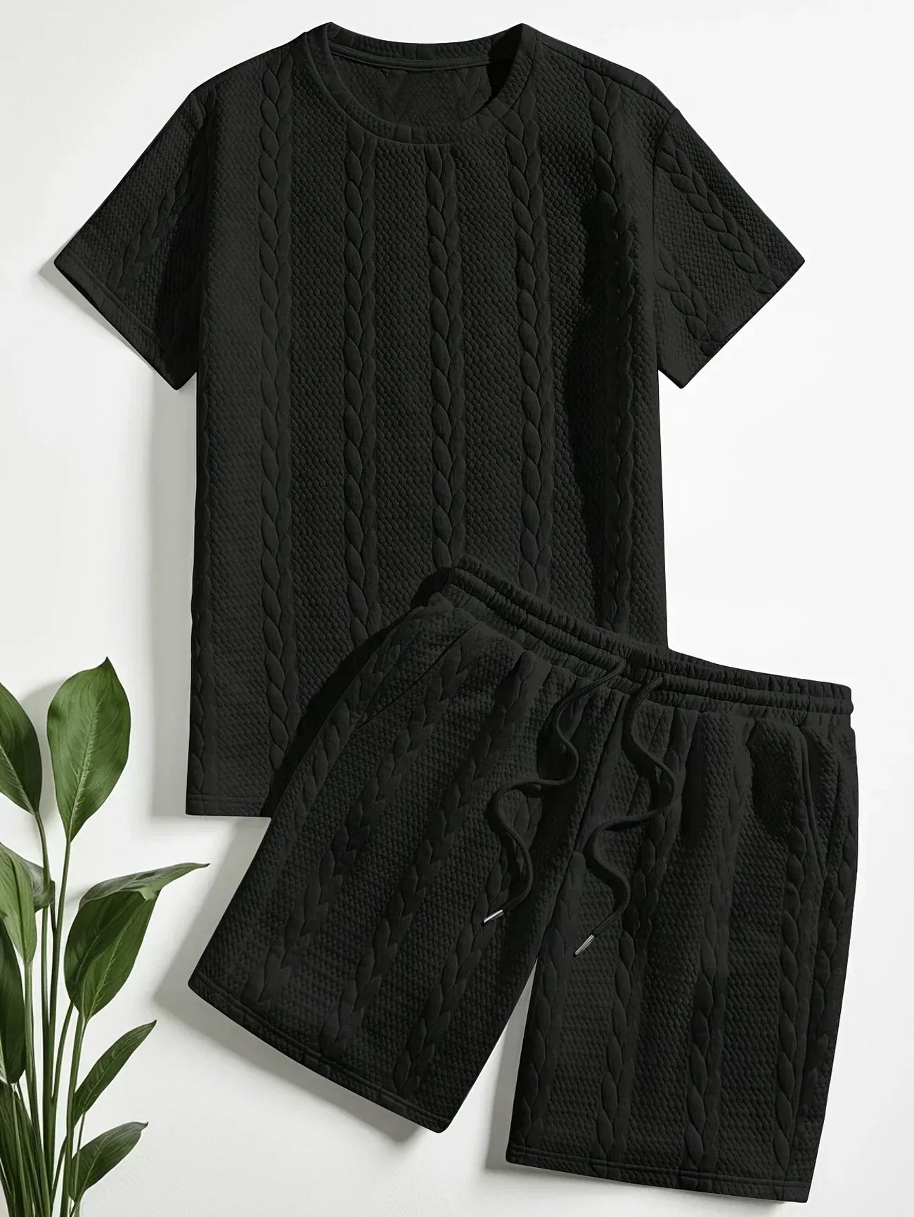 Archie - Casual Gebreid Twee-Delig Set
