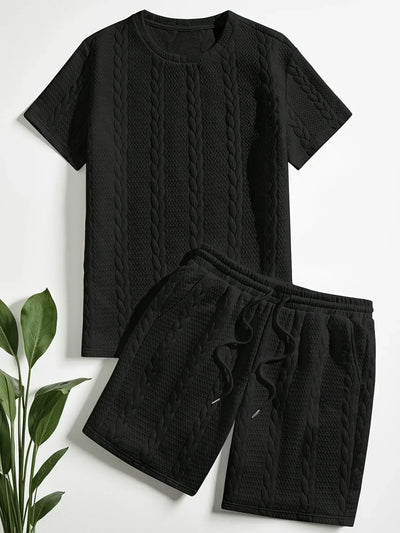 Archie - Casual Gebreid Twee-Delig Set