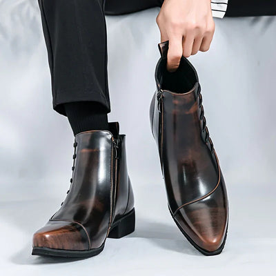 Samuel Thatcher Leren Dress Boots