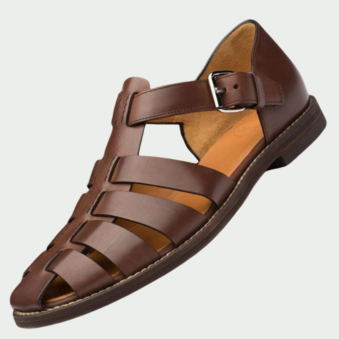 Elyndor™ | Premium Leather Sandals for Men