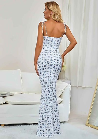 Deze jurk met bloemenprint