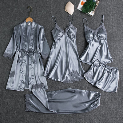 Helene | 5-delig Nachtkleding Set