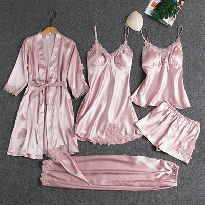 Helene | 5-delig Nachtkleding Set