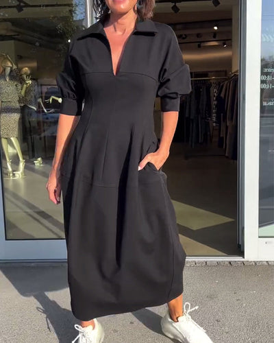 Karolin | Comfortabele Lange Jurk