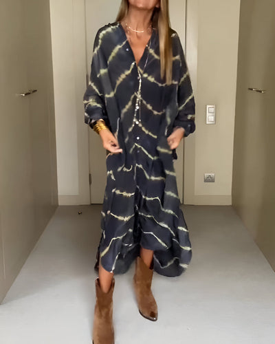 Eva™ | Gestreepte jurk