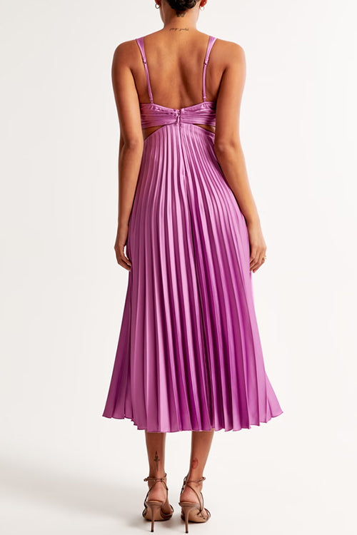 Elsa | Elegante Plissé Maxijurk