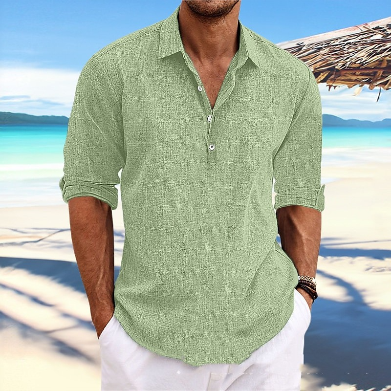 Robert - Lange Mouwen Losse-Fit Shirt