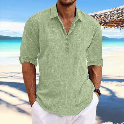 Robert - Lange Mouwen Losse-Fit Shirt