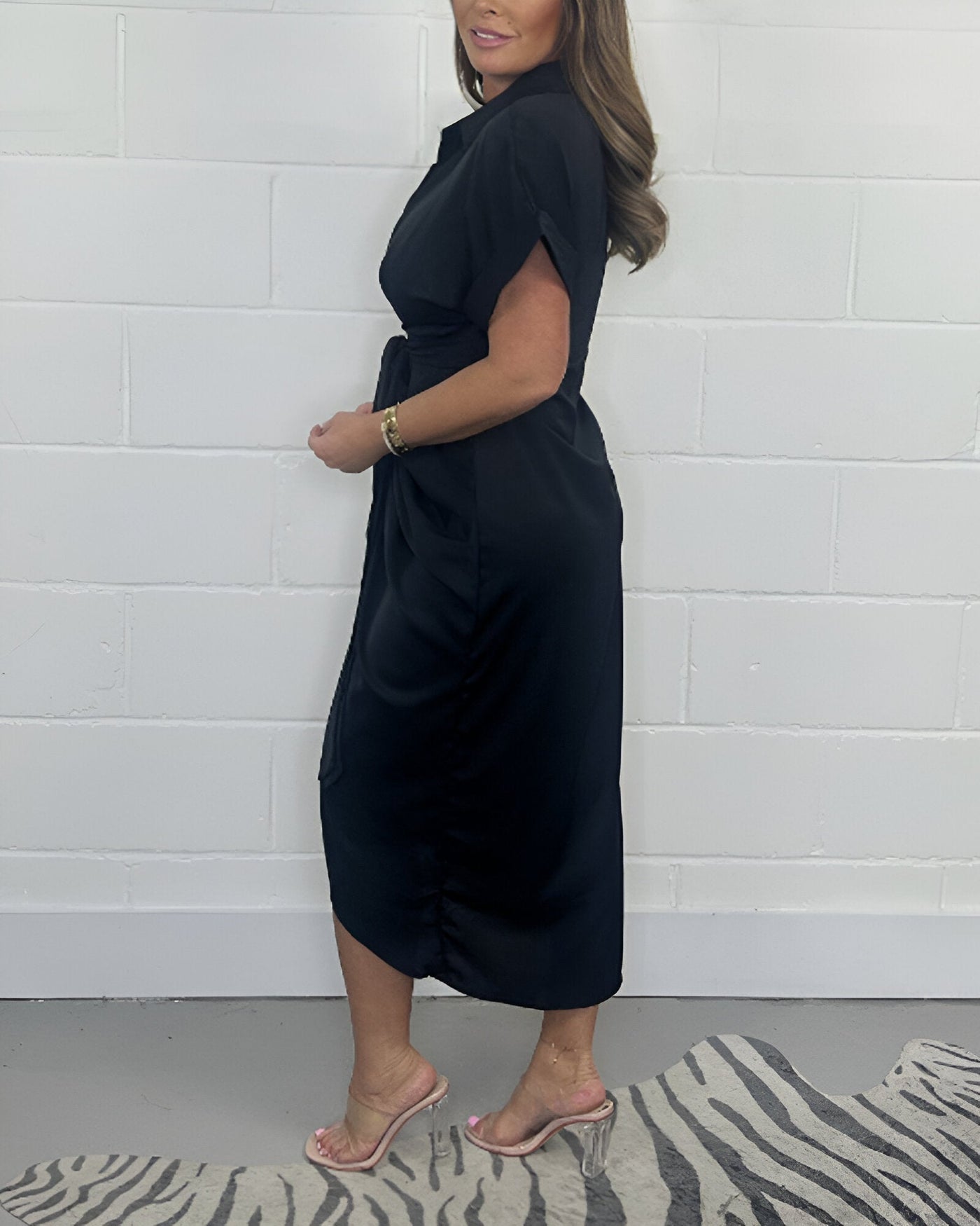 Laura™ | Elegant Geplooide Jurk