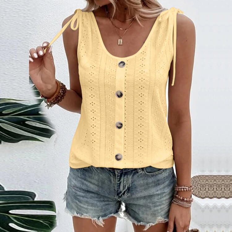 Scarleta® | Knapperet Sommerbluse