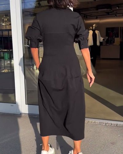 Karolin | Comfortabele Lange Jurk