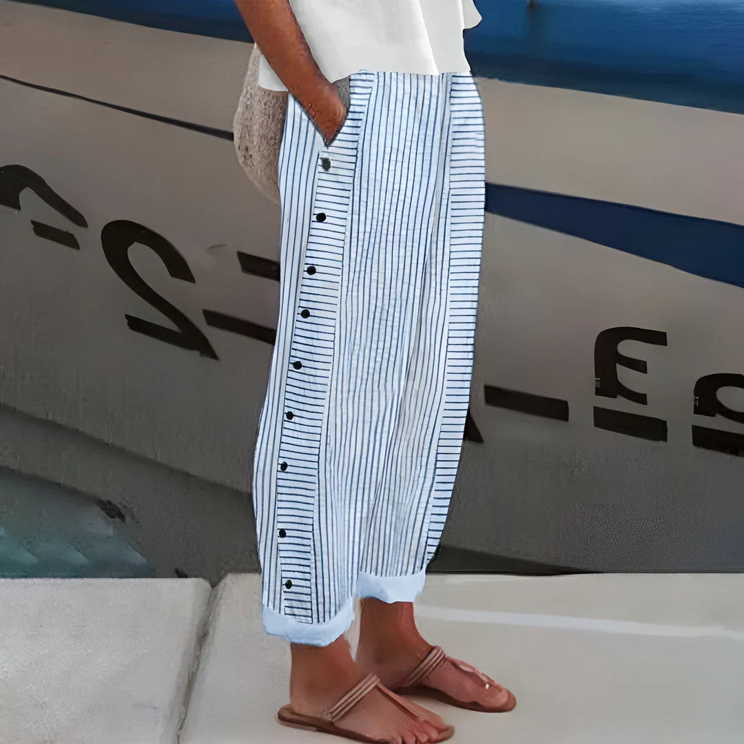 Loredana™ | Linnen Zomerbroek