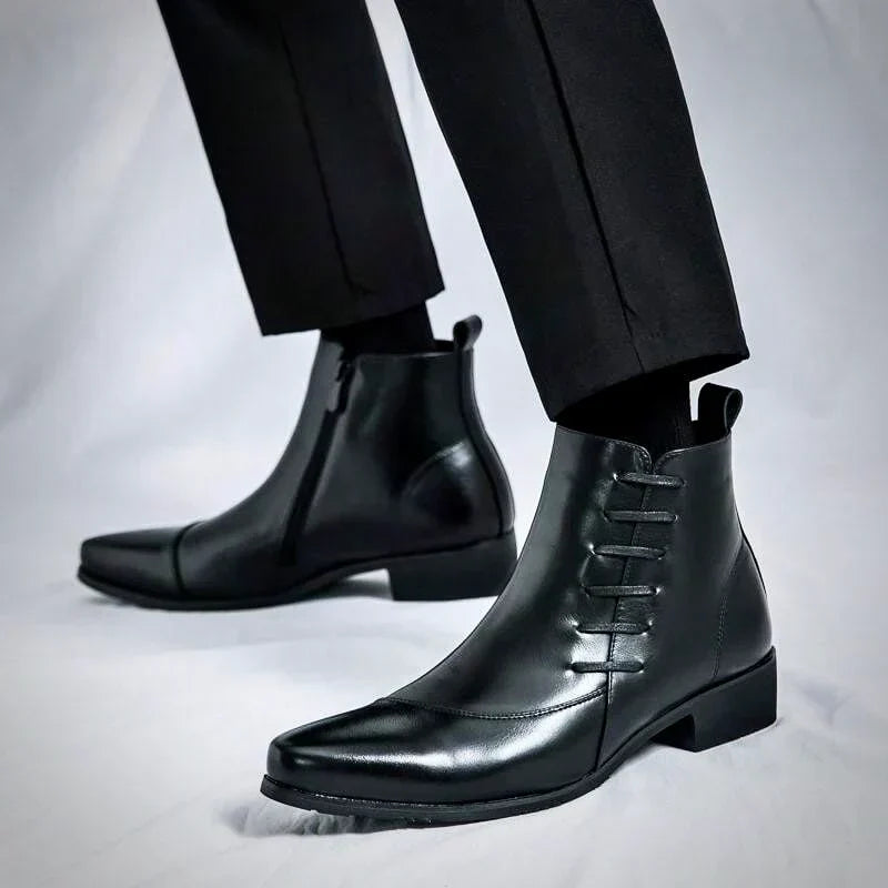 Samuel Thatcher Leren Dress Boots