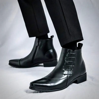 Samuel Thatcher Leren Dress Boots