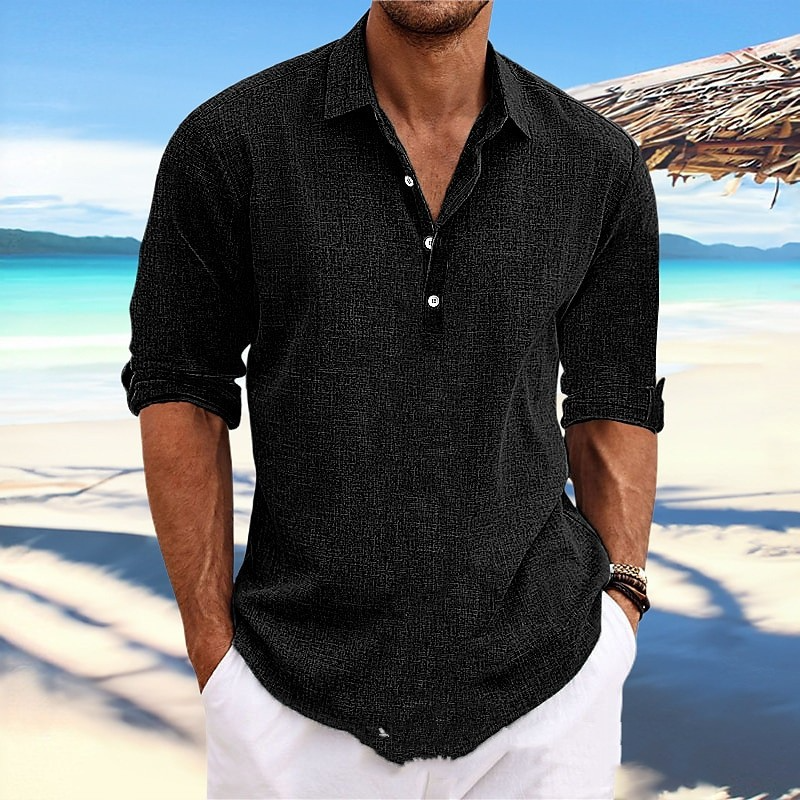 Robert - Lange Mouwen Losse-Fit Shirt