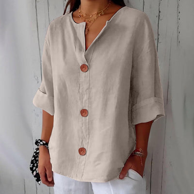 Clara - Linnen Blouse