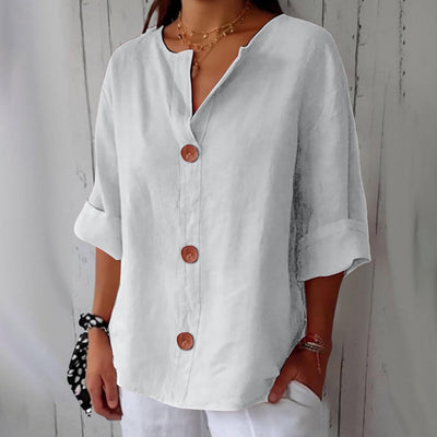 Clara - Linnen Blouse