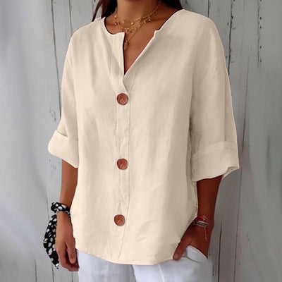 Clara - Linnen Blouse