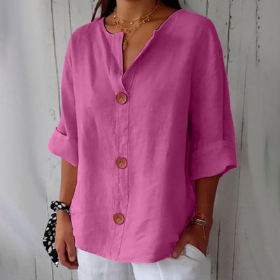 Clara - Linnen Blouse