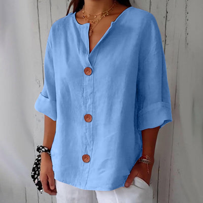 Clara - Linnen Blouse