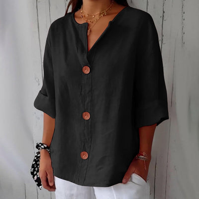 Clara - Linnen Blouse
