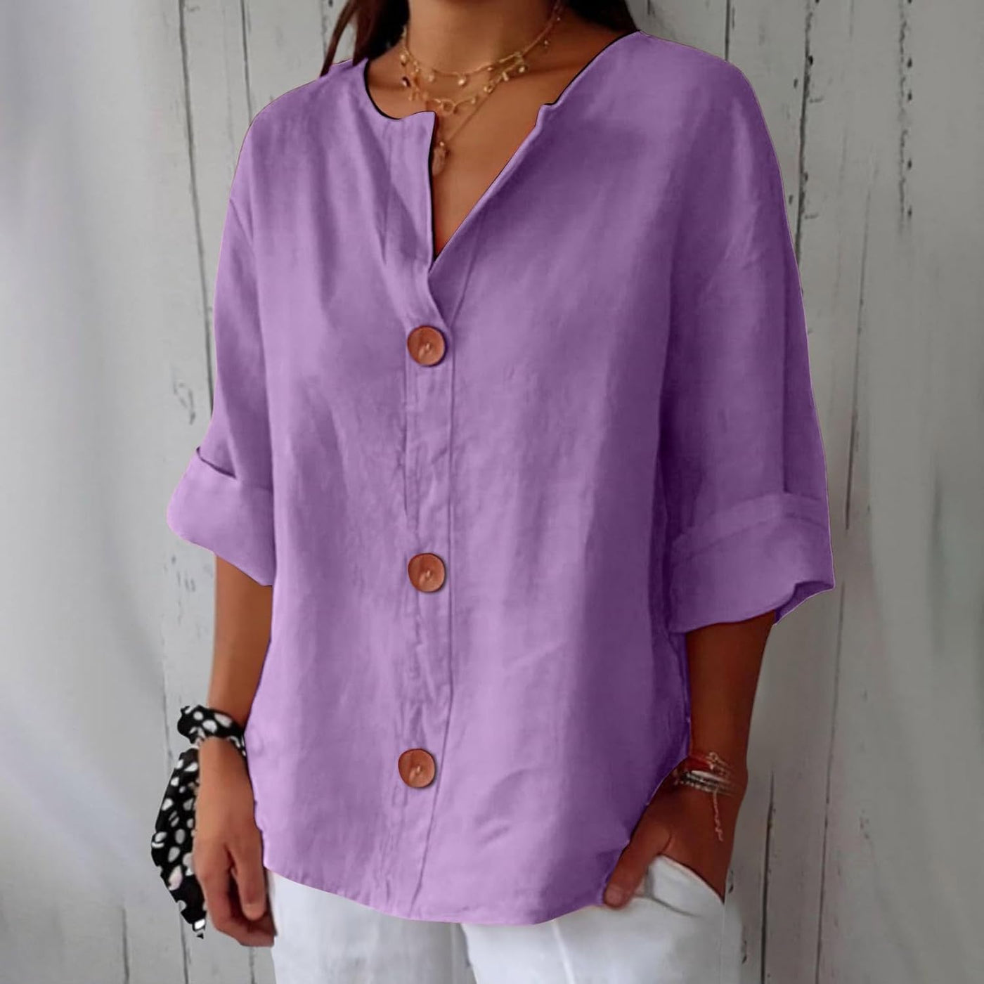 Clara - Linnen Blouse