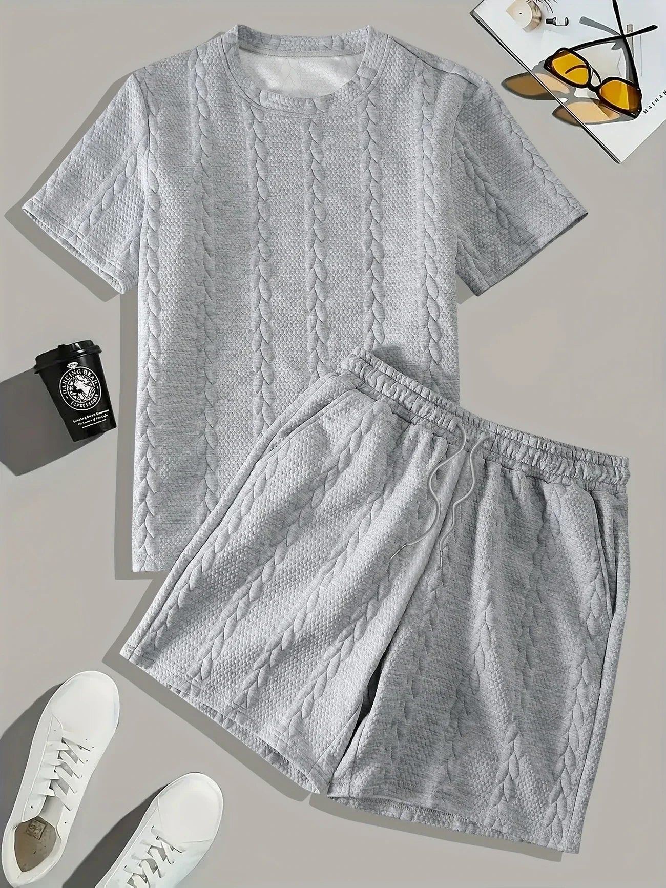 Archie - Casual Gebreid Twee-Delig Set