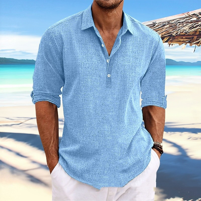 Robert - Lange Mouwen Losse-Fit Shirt